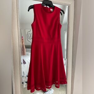 Calvin Klein red dress